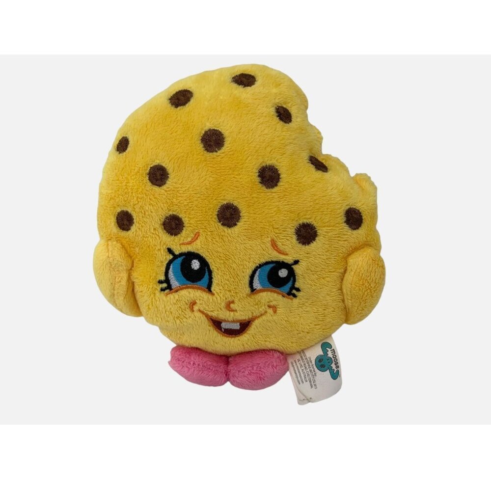 Shopkins Kookie Cookie Plush 6 Inch Yellow Cookie Moose Toys Fiesta Yellow Soft